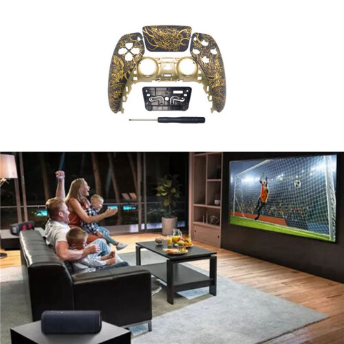 2X for PS5 Elite Gamepad BDM-010 1Rd Generation Version Front Cover Gamepad Replacement Top Cover Refit Part,G 2