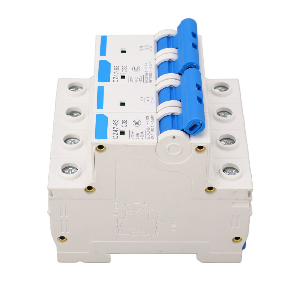 32A 2P Interlock Circuit Breaker Isolator For Din Rail 4500A 8701388972775
