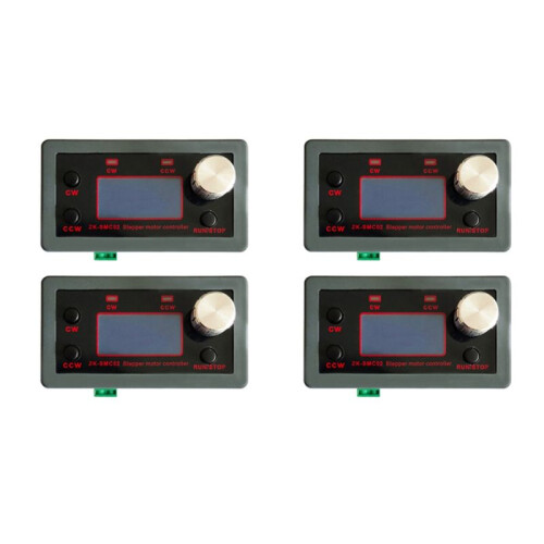 4X ZK-SMC02 Stepper Motor Driver Controller Integrated Board Forward/Reverse Pulse Speed Angle ControlModule für 42 57Motor