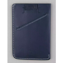 New Bellroy Leather Card Sleeve Wallet Blue steel minimalist