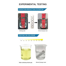 2 Stück Alkalischer Wasserstab, Tragbarer Wasserstoff-Mineralreiniger, Wasserstoff-Mineralienstab, Erhöht Den PH-Wert und Senkt das ORP