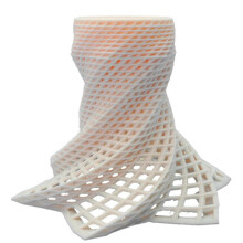 Candle Holder with Twisted Design Plastic Home Desktop Decoration Tea Light Holder for Festive Decor Candlestick