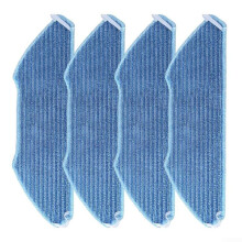 Washable Reusable Microfiber Mop Cloths for M1 M2 M2 Pro M2S M2S Pro M2 U180 Robot Vacuum Cleaner 4pcs