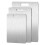 3pcs Stainless Steel Cutting Board Set Premium Rustproof Friendly Dishwasher Safe Hygienic Kitchen Essential 1
