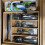 Bamboo and Fork Box, Partition Board Box, Silverware Tray Organizer, Kitchen Organizer for Flatware Cutlery and Silver 6