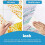 100 PCS Magic Sponge Eraser Sheets,Convex Point Melamine Sheets,Disposable Portable Magic Cleaning Eraser Thin Wipes 5