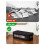 CD Storage Box with Visible Window, Stackable CD Case Holder with Dustproof Lid and Handles 4