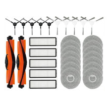 Compatible with  Robot Vacuum S10+ B105, S20+ / B108GL, Mop 2 Pro / B113CN, Mop 3S / B108CN Main Side Brush Filter Mop Kit