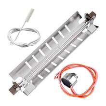 WR51X10055 Refrigerator Defrost Heater Kit WR55X10025 Temperature Sensor WR50X10068 High Limit Thermostat Fit