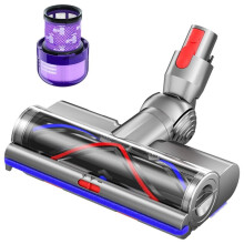 Floor Brush  Replacement Compatible with  V11 SV14 SV17 SV28 Cordless Vacuum Cleaner Part for Hardwood Floor Attachment