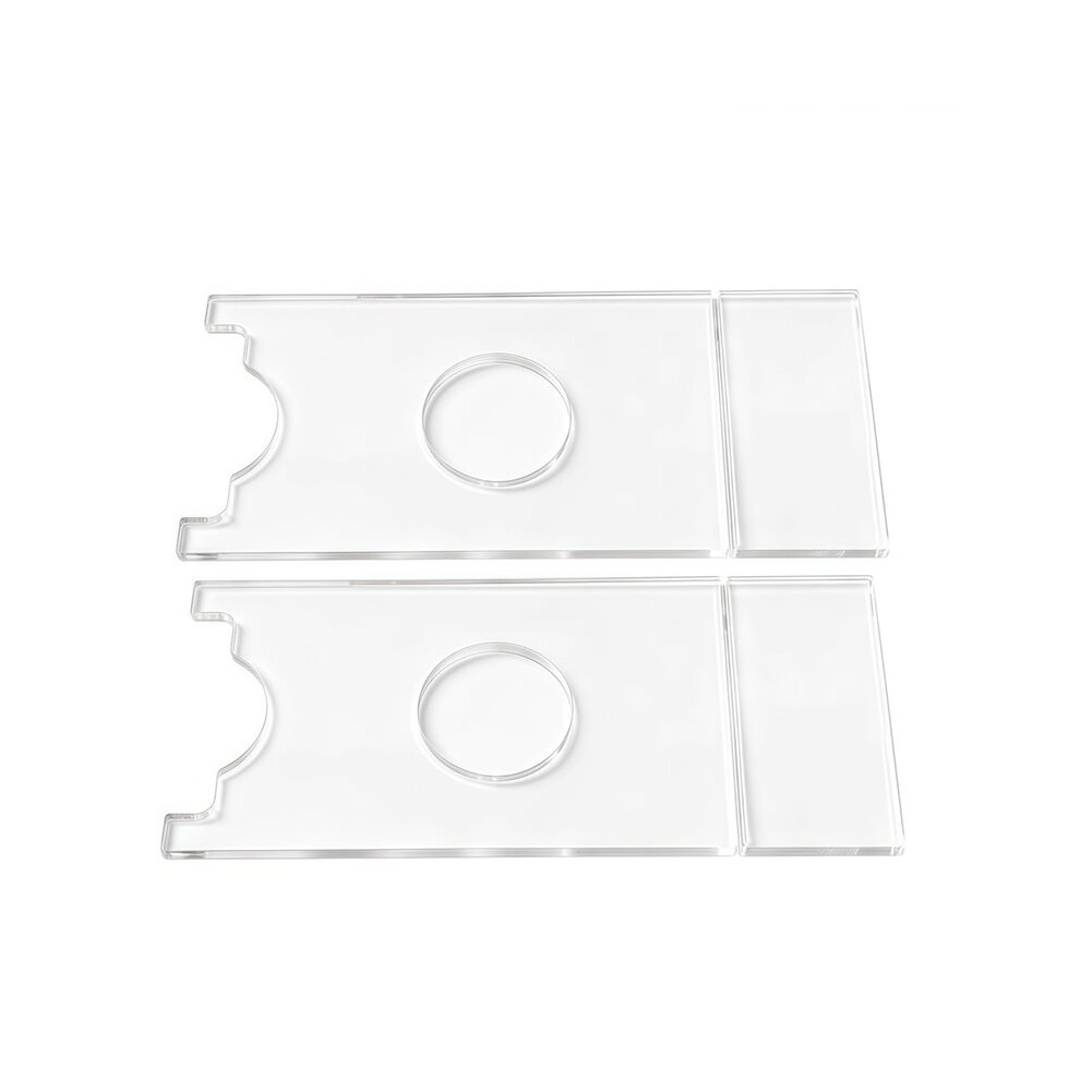 2 Pack Clear Acrylic Furniture Stoppers Wall Protector Bed Table Couch Non-Slip Stabilizer Pads Wall Spacer-image-OPC-PT92KVJ-NEW