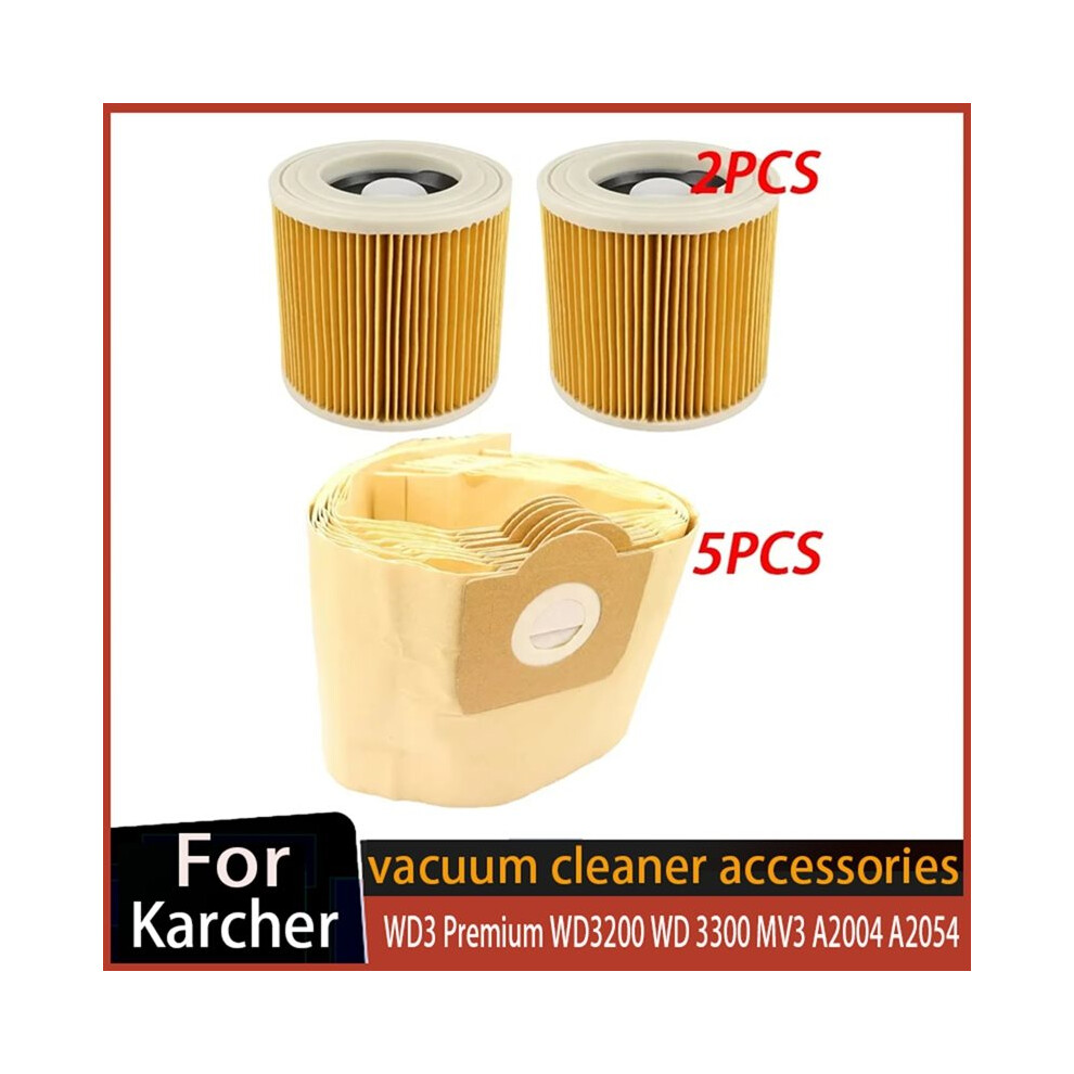Dust Bag Filter For Mv3 Wd3 Wd3200 Wd3300 A2204 A2656 Wd3.500p Se4001 Vacuum Cleaner Parts For Rowenta Rb88ru100 6031834009918