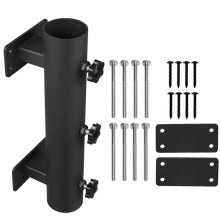Patio Umbrella Holder Heavy Duty Deck Umbrella Mount, Adjustable Umbrella Holder for Deck Railing,Courtyard Balcony