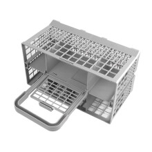 Universal Dishwasher Basket Foldable Cutlery Holder for GE Dishwasher Basket Part Knife and Fork Storage Basket