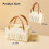 Portable Shower Caddys,Foldable Shower Caddys with Handle and Adjustable Divider,Plastic Shower Storage Basket 9