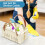 Portable Shower Caddys,Foldable Shower Caddys with Handle and Adjustable Divider,Plastic Shower Storage Basket 6