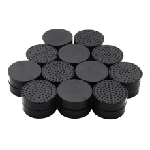 24 Pack Invisible Pot Feet with Enhanced Non-Slip Surface Grip Plant Pots and Flowers, Solid Rubber Pots Risers