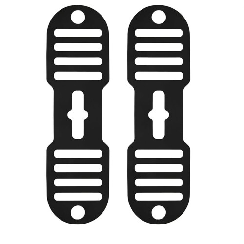 2 Pcs Universal Securing Straps, Black Pot Lid Accessory Tools Pot Lid Holders,Spill-Proof Design Transport Accessories