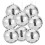 8Pcs Mirror Disco , 4 Inch Small Mirror  Hanging Disco Balls with Attached String for Home Stage Props 1