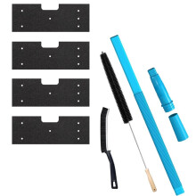 For GE Washer Dryer Combo,WH01X35719 Filter Replacement with Dryer Vent Cleaner Kit,for Ge Washer Dryer Filter Sponge