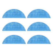 Mop Cloths for A30 Pro Vacuum Cleaner Replacement Parts Washable Cleaning Mop Pad Microfiber Mop 6PCS