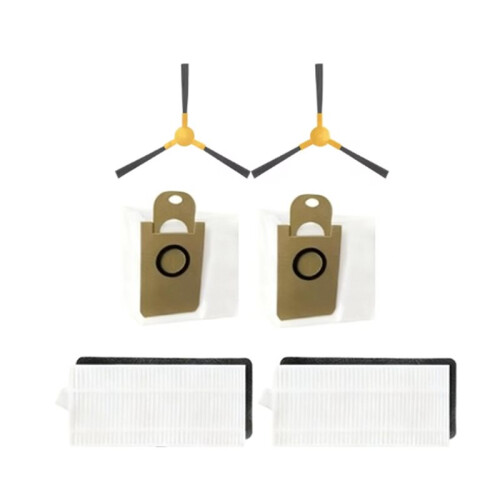 6 Pcs for GARLYN SR-800 Max / SR-800 Pro Max Sweeping Accessories Side Brush Filter Dust Bags