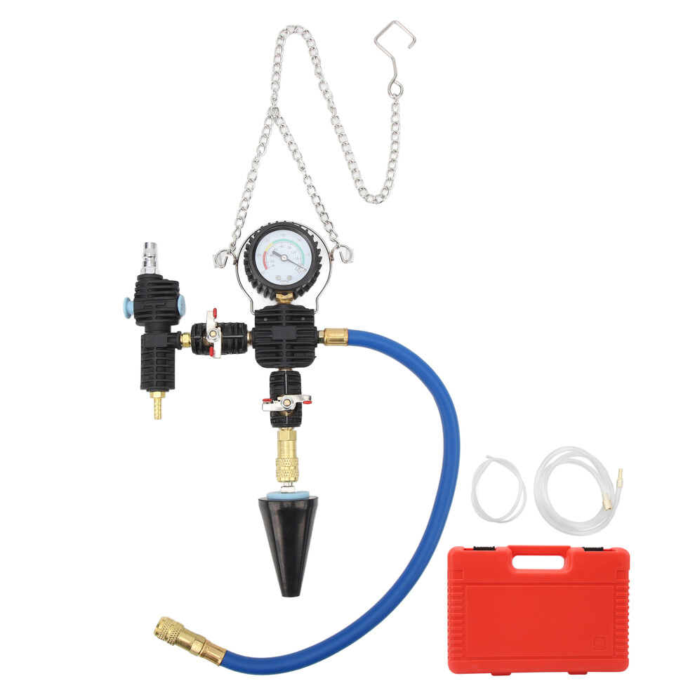Accurate Measurement Vacuum Gauge Automotive Coolant Refill Kit With Universal Radiator Adapter Flexible Hose And Durable Construction For Cars 9049227036905