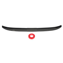 Universal Rear Trunk Spoiler Wing Lip Glossy Black Aerodynamic Design Improve Handling Enhance Stability Air Resistance Reduction Sporty Style ABS