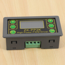 ZK-PP2K PWM 3.3-30V 12V 24V Motor Speed Controller Regulator 8A 150W Adjustable LED Dimmer Pulse Frequency Duty Ratio