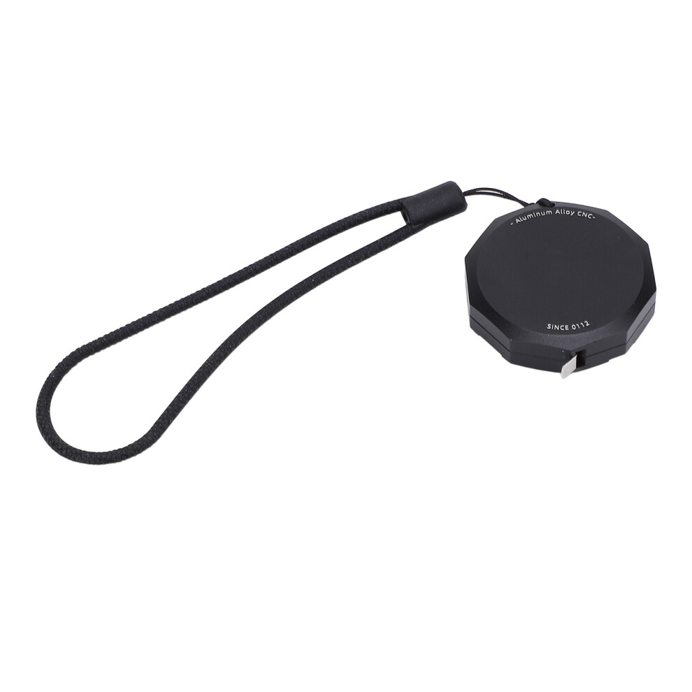 Aluminum Alloy Mini Tape Measure 2M Retractable Steel Ruler 8721384414161