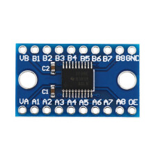 10 Stücke TXS0108E 8 Kanal Logik Pegel Bidirektionaler Hoch Geschwindigkeits Voll Duplex Shifter 3.3V 5V