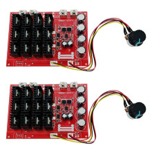 2X Sterownik Silnika, Regulator Prędkości Silnika PWM 10-50V 60A High Power HHO RC Driver Moduł Kontrolera PWM