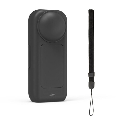 Anti-Scratch Flip Protective Case with Rope Anti-Fall Lens Protector Full Coverage Protection Shell for  X5/X4