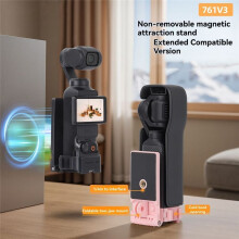 Magnetic Desktop Mount for Osmo Pocket 3 Portable Expansion Accessory for Enhanced Filming Yellow