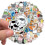 100 Sticker, wasserfest, für Kinder 1