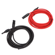 Solar Panel Extension Cable 12 AWG 6m, MC4 Extension Cable UVResistant for PV Systems