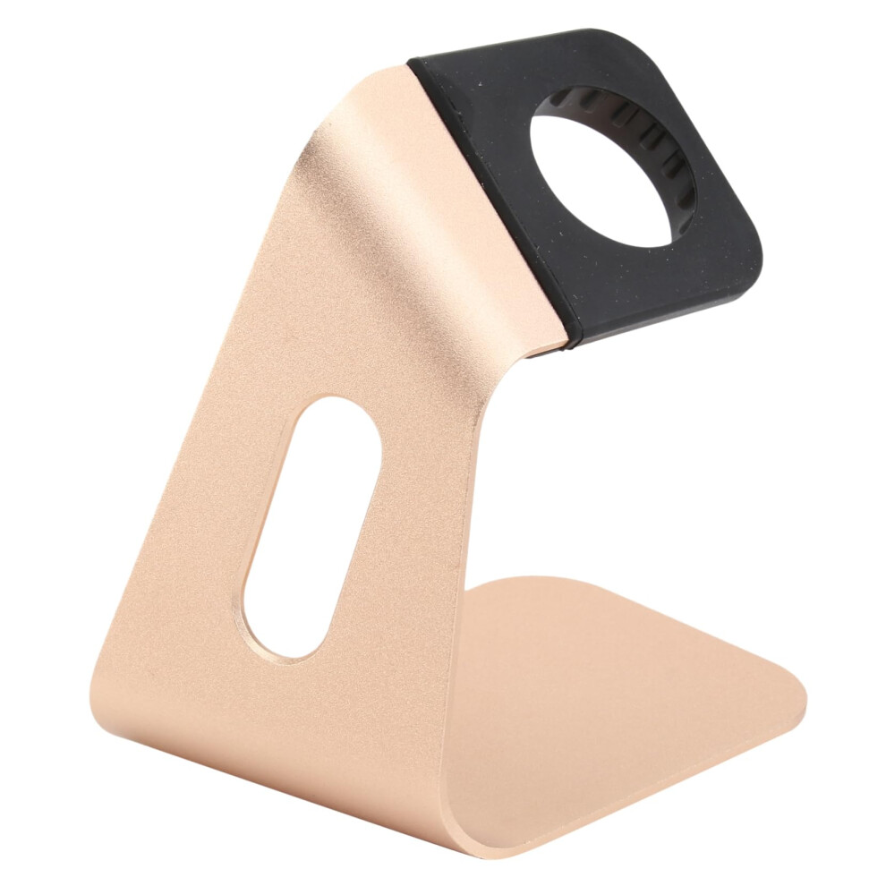 Stand With Stable Aluminum Construction And Angled Viewing Design For Apple Watch Series Gold 9174973180791