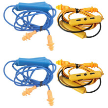 4PCS Earphone Ear Plugs for Work,Hearing Protection, Noise Suppression,Construction Sites, Noisy Places