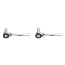 2 Pcs 1/4 Inch Ratchet Wrench 6.35mm Hex Torque Wrenches EDC-Tool Wrench Quick Socket Wrench
