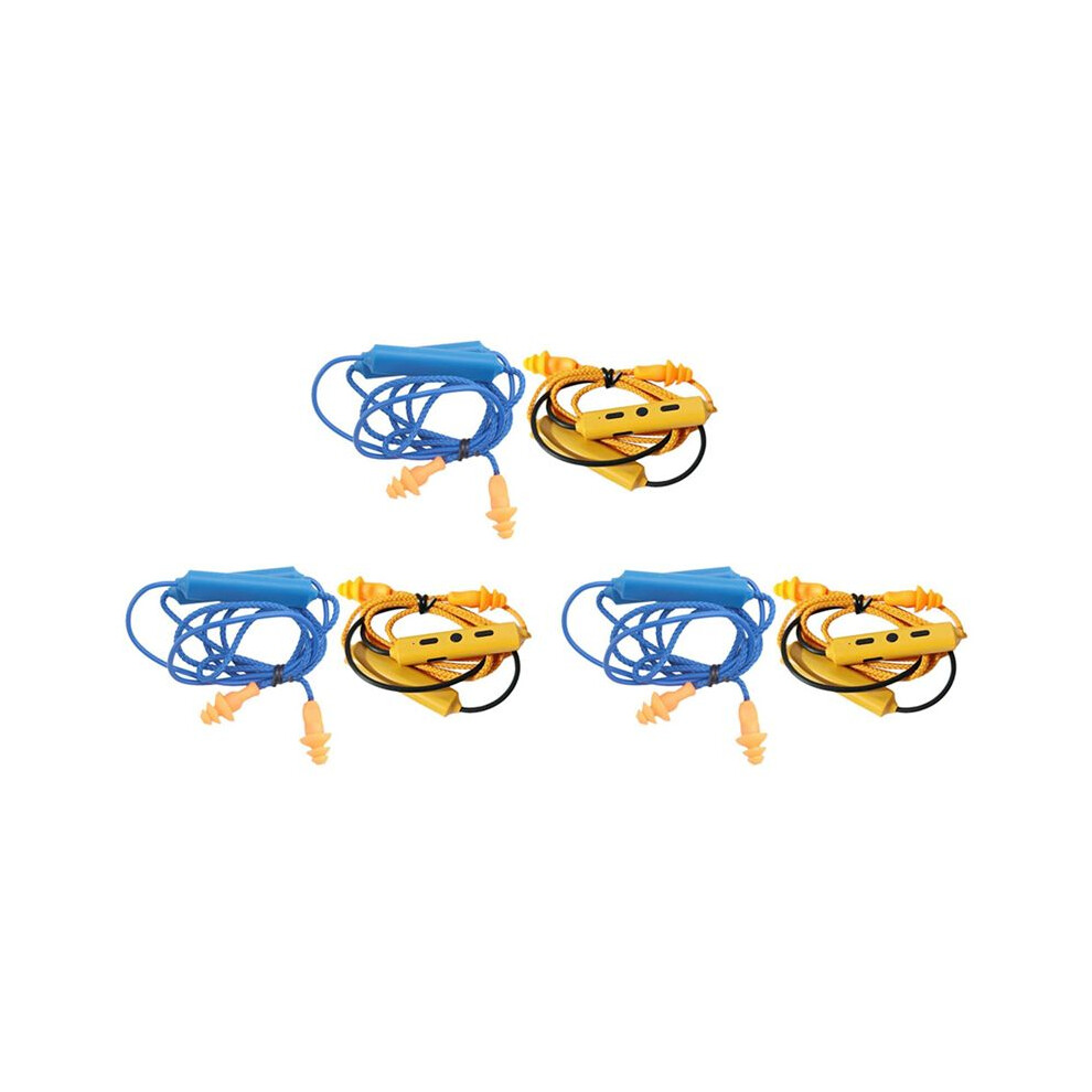 6Pcs Earphone Ear Plugs For Work,Hearing Protection, Noise Suppression,Construction Sites, Noisy Places 6032542493860