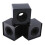 30Pcs Microphone MarkFlag Mic Station- Square Interview Box Stand Flags Shaped Holder Reporter Injection,Black 8