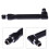 3X L-Shape  Double  Socket Wrench Suitable for Routine Screwdriver Bits Utility Tool 7