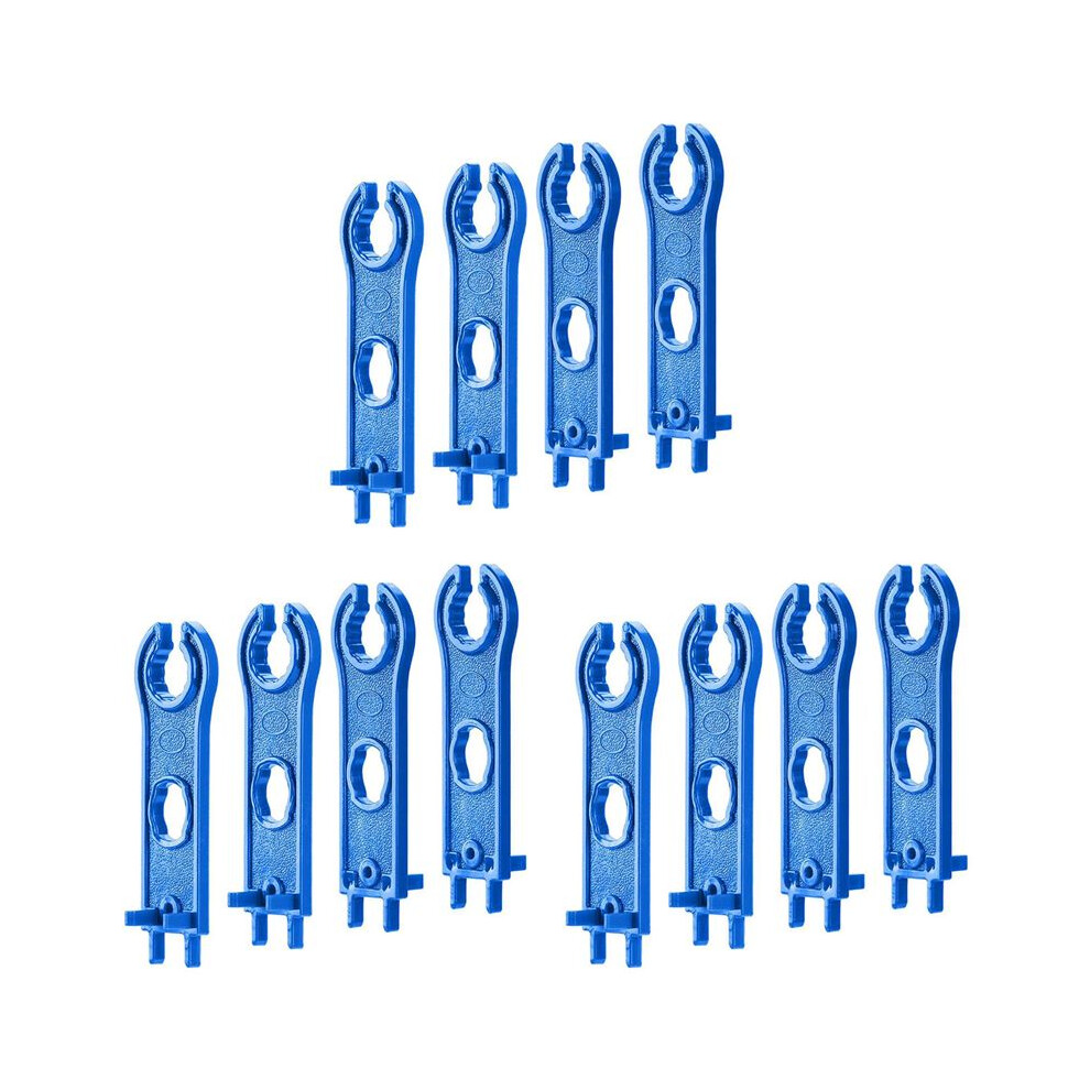 12Pcs Solar Connector Tool Wrenches, Solar Panel Connector Assembly Tool For Connectors,Plastic Solar Wrench Spanner 6032010341969