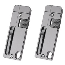 2X Titanium Alloy Adjustable Spanner Wrench, Multitool Portable Repair Tool for Outdoor Use,Multifunctional Tool