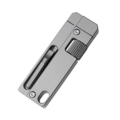 2X Titanium Alloy  Adjustable Spanner Wrench, Multitool Portable Repair Tool for Outdoor Use,Multifunctional Tool 1