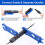 12PCS Solar Connector Tool Wrenches, Solar Panel Connector Assembly Tool for  Connectors,Plastic Solar Wrench Spanner 6