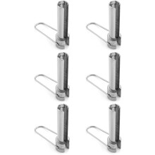 6X Security Shield Remove Tool, F Connector Coax Security Key Shield Adapter Gripverktyg för Koaxialkabel