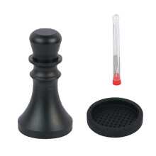 58mm WDT Italian Loose Powder 2-In-1 Powder Press, Powder Distributor, Powder Hammer, Loose Powder Needle Coffee Tamper