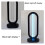 UVC Lamp Household Remote Control Desktop Ultraviolet Lamp EU PLUG A 5