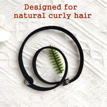 10PCS Elasticity Snap Hair Ties for Thick Hair Natural Curly Hair and Braid Connectable Hair Rope,Adjustsble Hairband